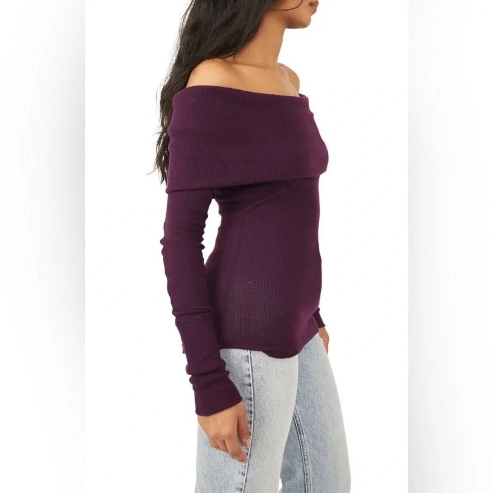 RARE We The Free NWT Snowbunny Long Sleeve Tee—S